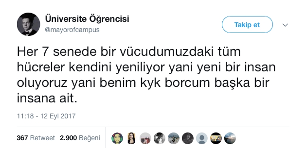 KYK Borcunu Tiye Alan Komik Tweetler 8