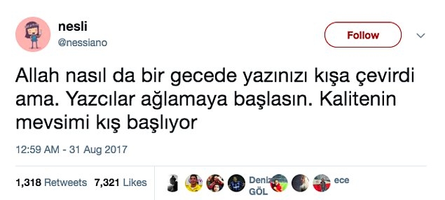 Soğuk Havalara İnat Esprileriyle İçimize Isıtan Komik Tweetler 2