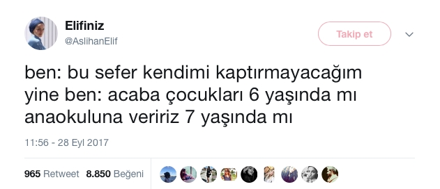 Planladıklarıyla Yaptıkları Aynı Olmayan Twitter Kullanıcıları 4