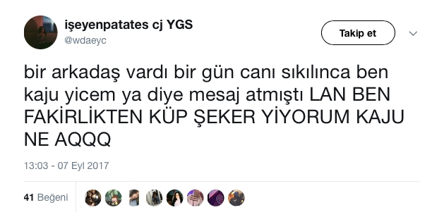 Zenginin Kuruyemişi Kajuyla İlgili Atılmış Komik Tweet'ler 7