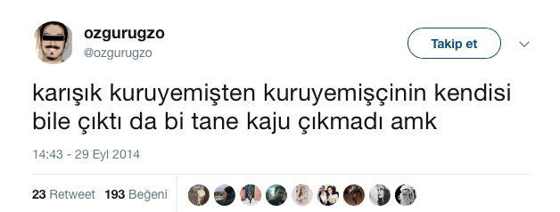 Zenginin Kuruyemişi Kajuyla İlgili Atılmış Komik Tweet'ler 8