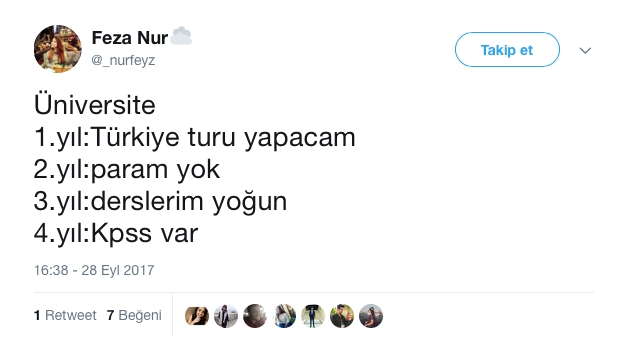 Üniversiteye Başlayanlar İçin Atılmış Komik Tweet'ler 12