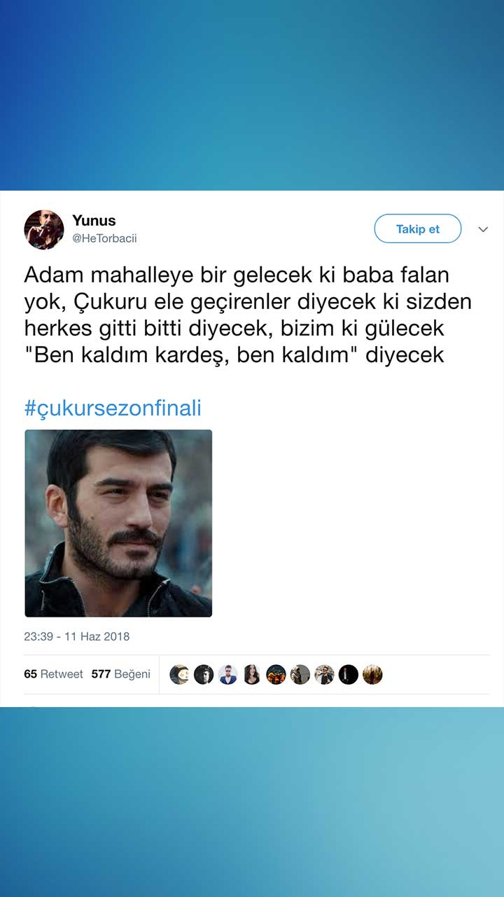 Çukur Sezon Finali Tweetleri ve 2. Sezon Tahminleri 14