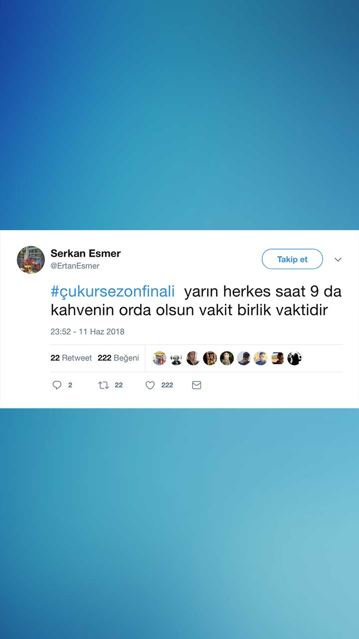 Çukur Sezon Finali Tweetleri ve 2. Sezon Tahminleri 15