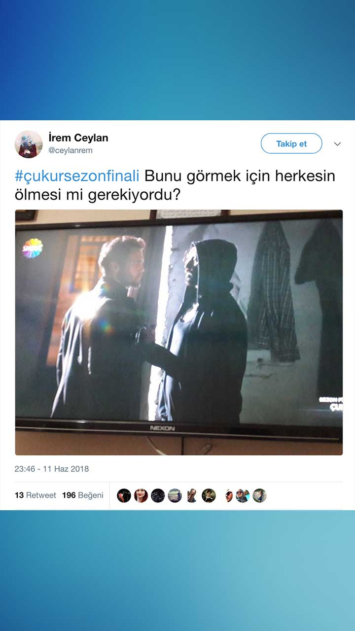 Çukur Sezon Finali Tweetleri ve 2. Sezon Tahminleri 16