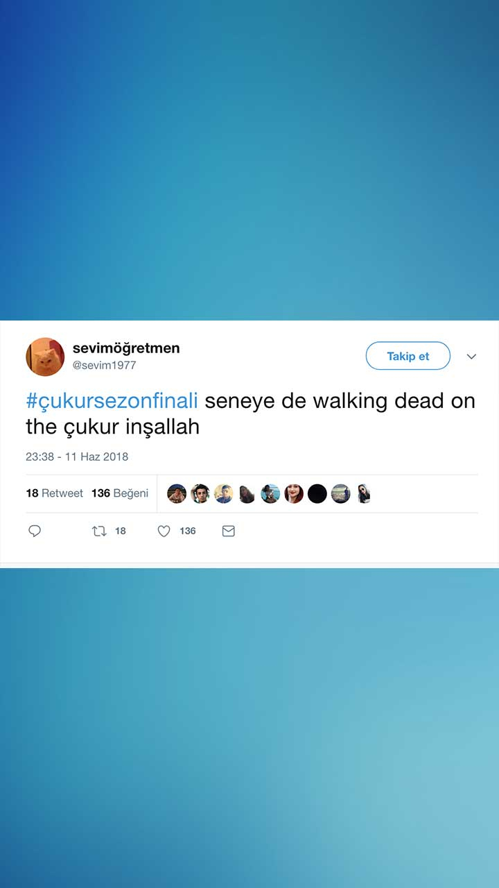 Çukur Sezon Finali Tweetleri ve 2. Sezon Tahminleri 22