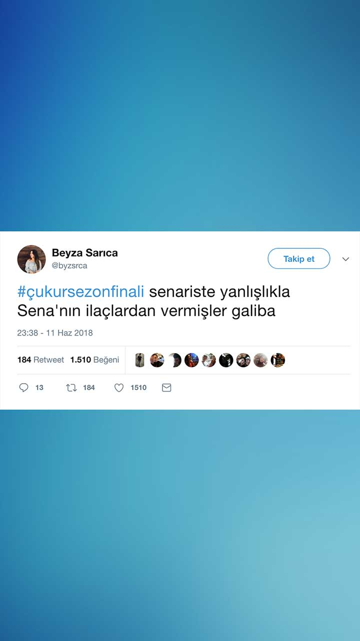 Çukur Sezon Finali Tweetleri ve 2. Sezon Tahminleri 25