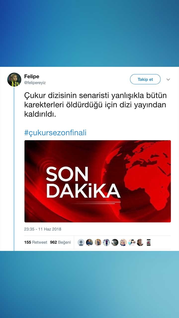 Çukur Sezon Finali Tweetleri ve 2. Sezon Tahminleri 27