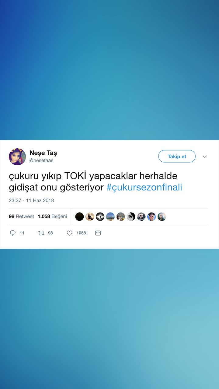 Çukur Sezon Finali Tweetleri ve 2. Sezon Tahminleri 33