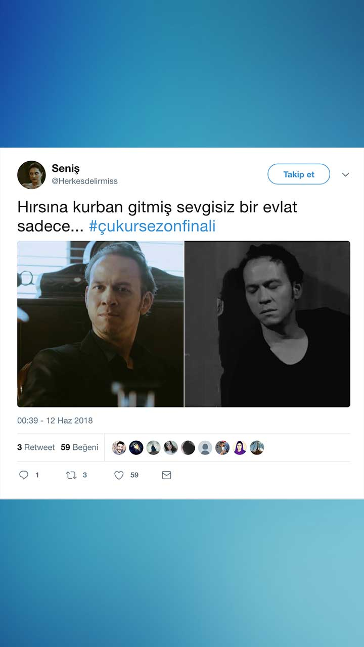 Çukur Sezon Finali Tweetleri ve 2. Sezon Tahminleri 34