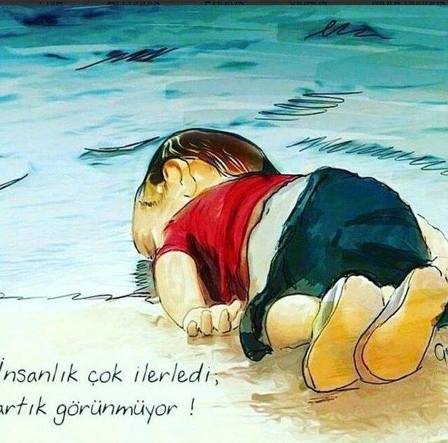 Aylan Kurdi'nin Yürek Dağlayan Çizimleri 3