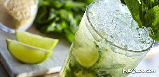 Yeşil Elmalı Mojito Tarifi