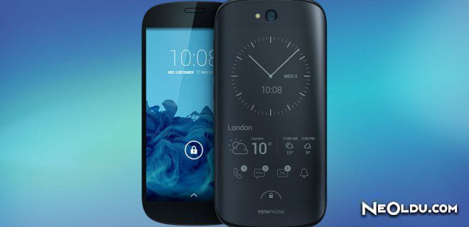 YotaPhone 2 Türkiye Piyasasında