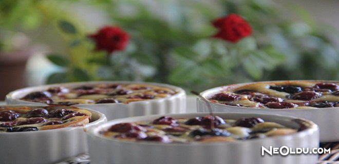 Kirazlı Clafoutis Tarifi