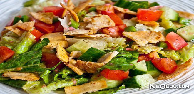 Fattoush Salatası Tarifi