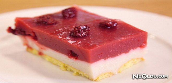 Vişneli Puding Tatlısı Tarifi