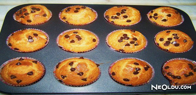 Damla Çikolatalı Muffin Tarifi