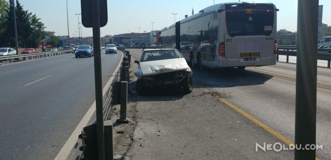 Metrobüs Yolundaki Görüntü Şaşırttı!