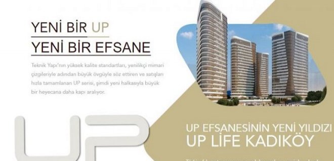 Uplife Kadıköy Projesi ve Fiyat Listesi