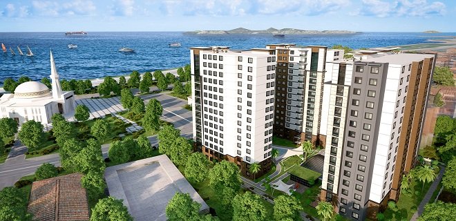 Evra Grup ve Has Kule Pendik Sahil Konakları Projesi ve Satılık Daire Fiyatları