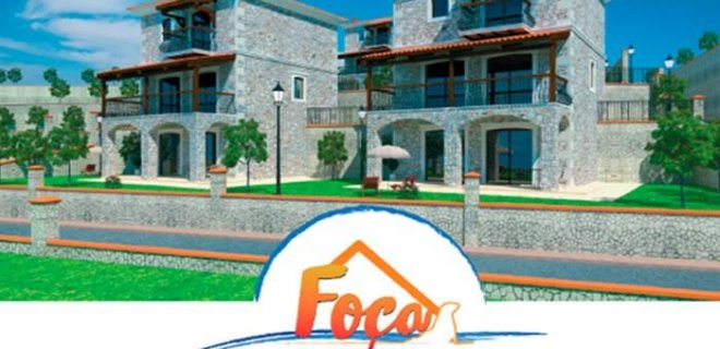 Makro Yapı Foça Terrace Taş Evler Projesi ve Fiyat Listesi