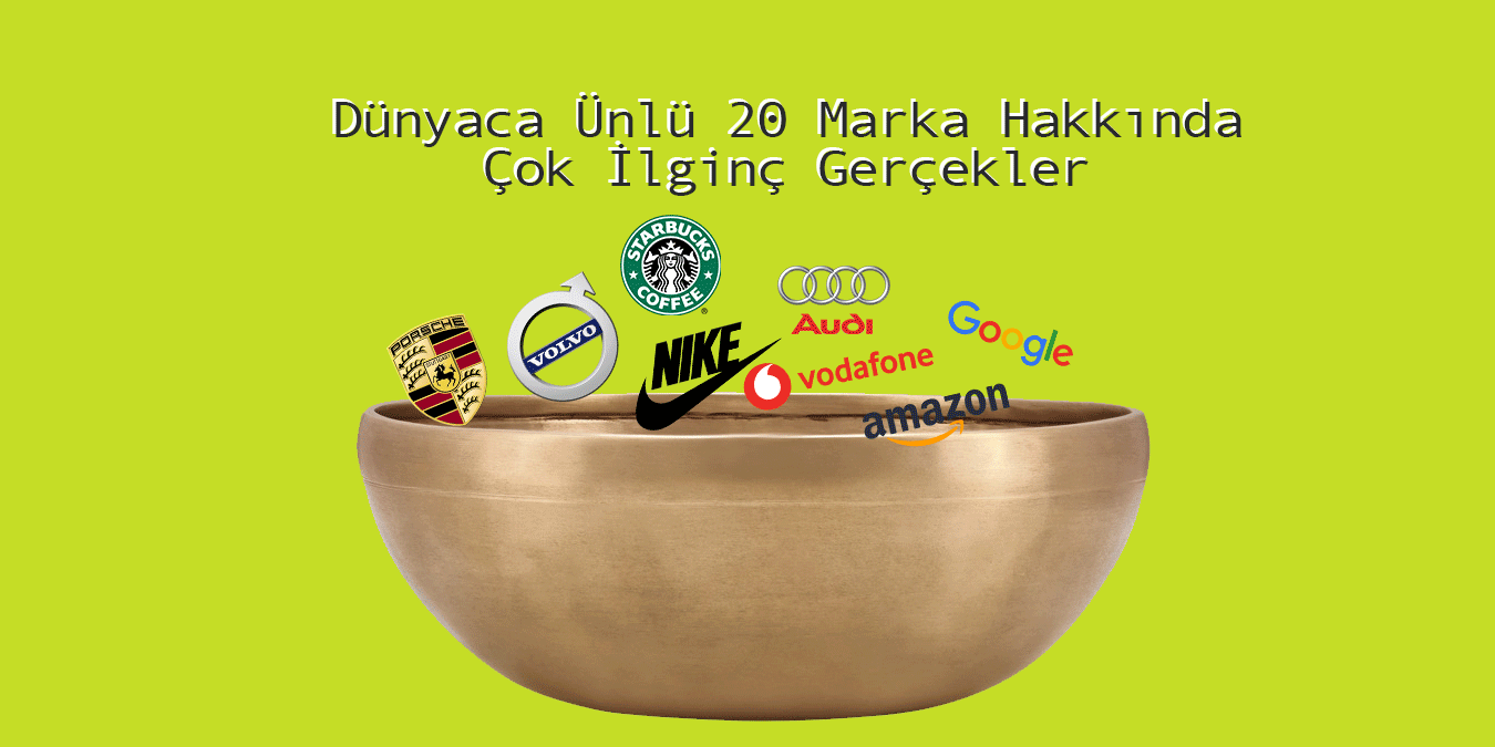 Dünyaca Ünlü 20 Marka Hakkında Çok Şaşıracağınız Gerçekler