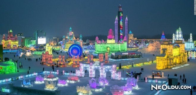 Harbin Buz ve Kar Heykeli Festivali (Harbin Ice & Snow Sculpture Festival)