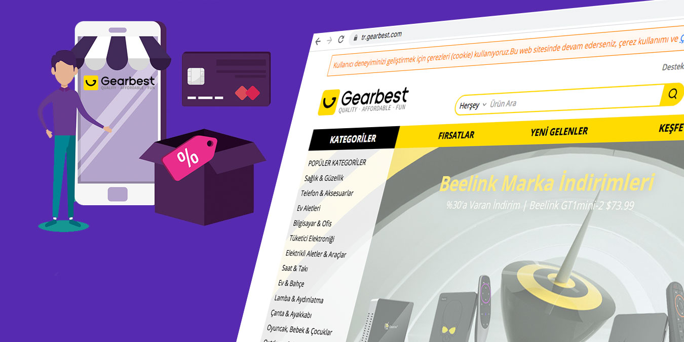 Gearbest Türkiye Alışveriş Sitesi: Türkçe Gearbest Alışveriş Rehberi