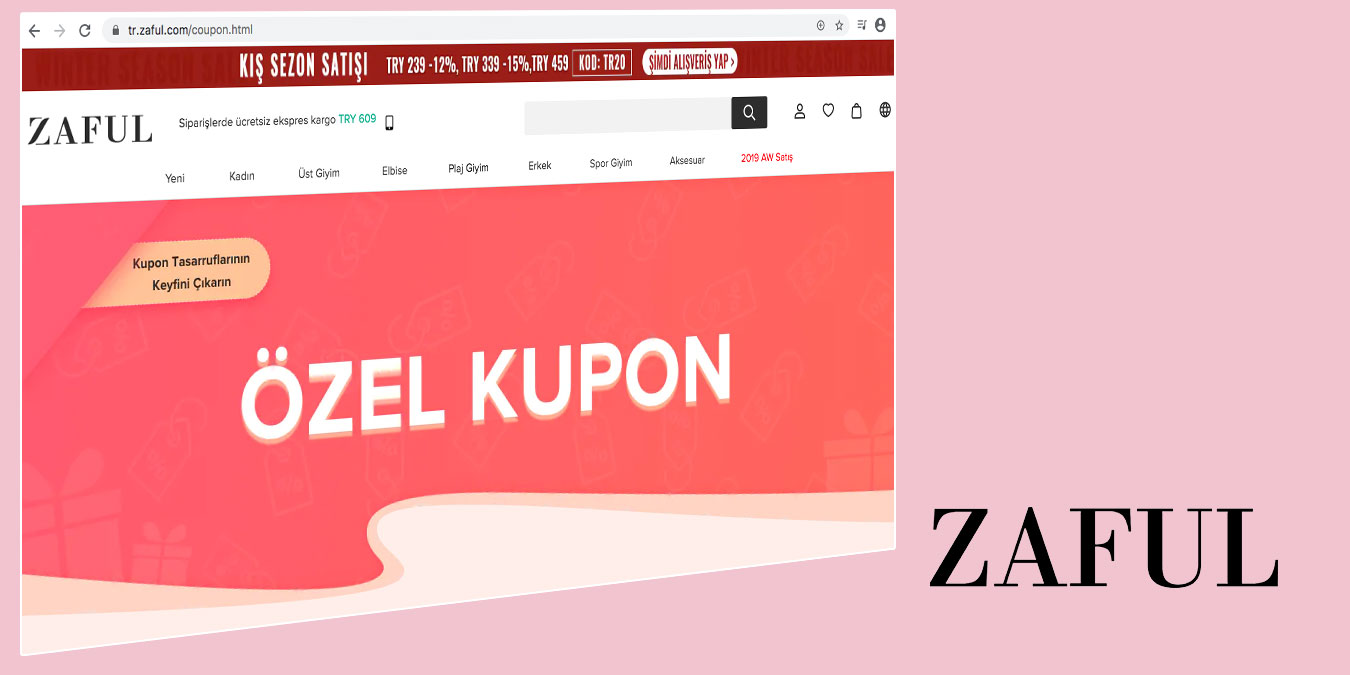Zaful İndirim Kodu Kuponu | %90 | Mart 2021