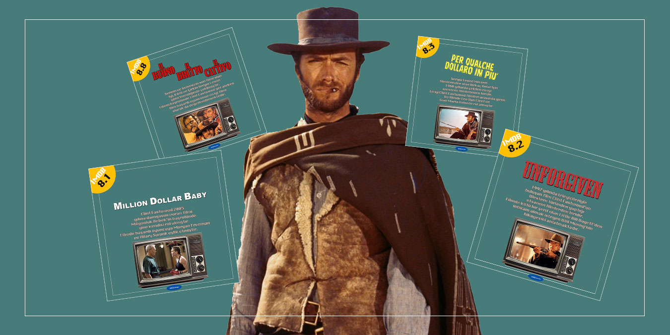 Clint Eastwood Filmleri – IMDb Puanı Yüksek En İyi 15 Western ve Aksiyon