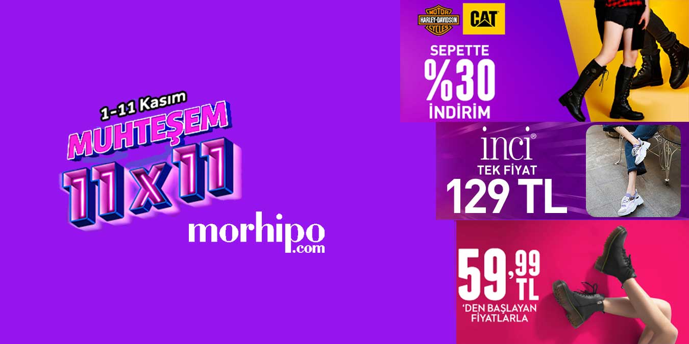 Morhipo 11.11 İndirimli Ayakkabı Modelleri
