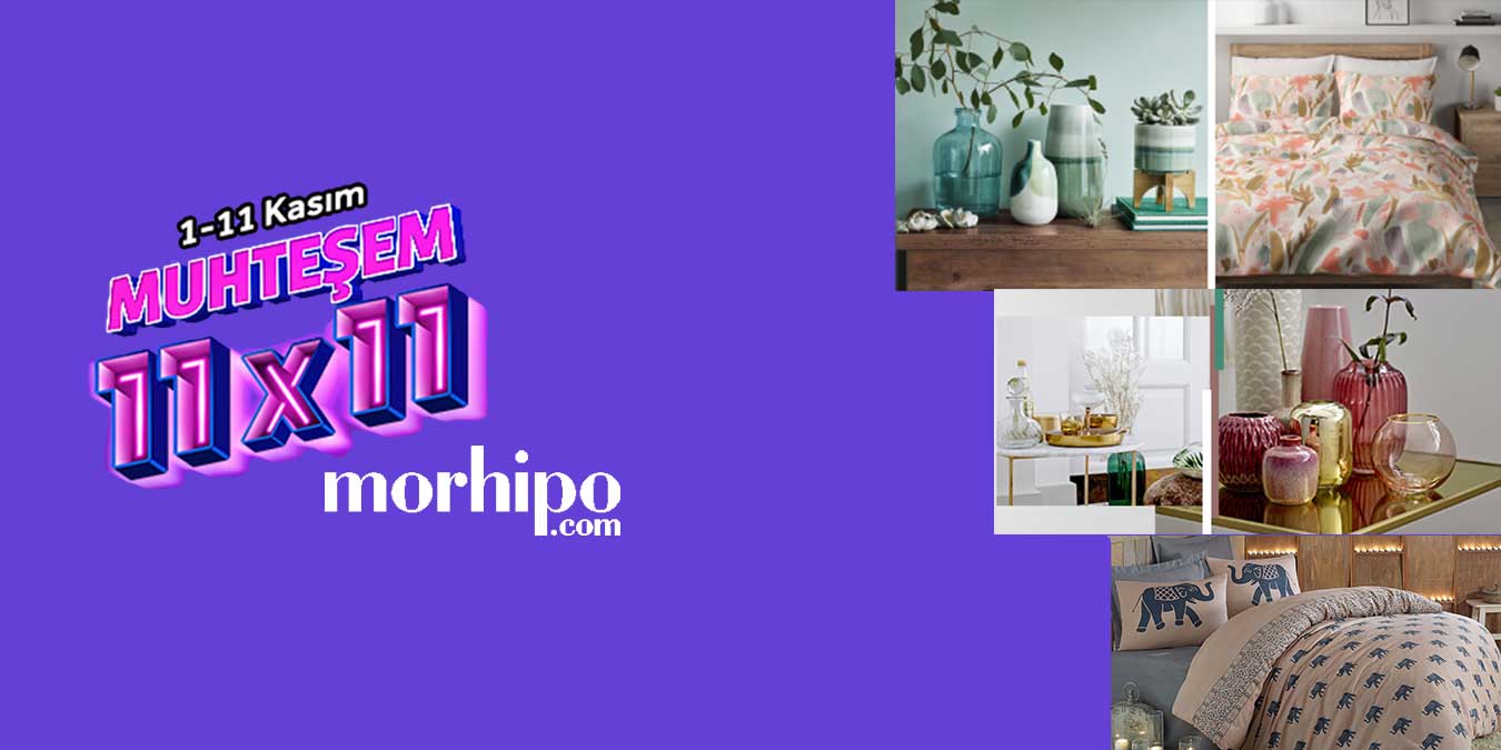Morhipo 11.11 İndirimli Ev ve Yaşam Ürünleri