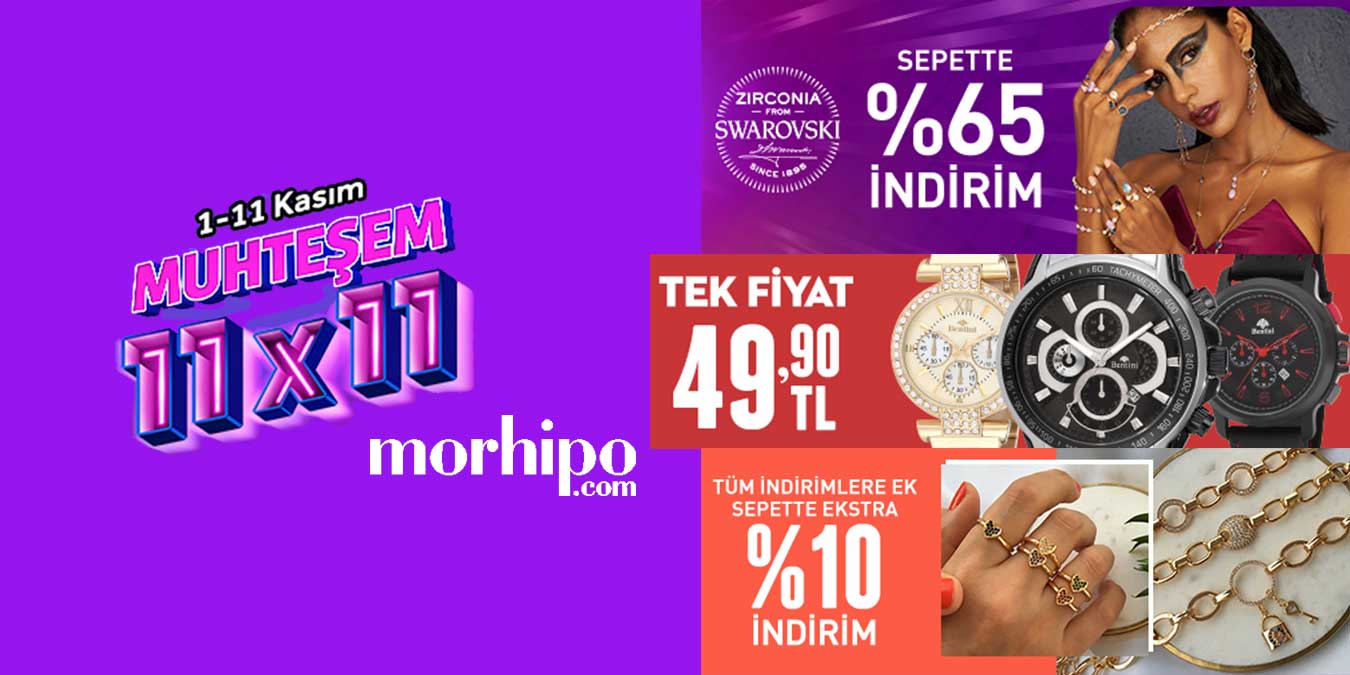 Morhipo 11.11 İndirimli Takı ve Aksesuar Modelleri