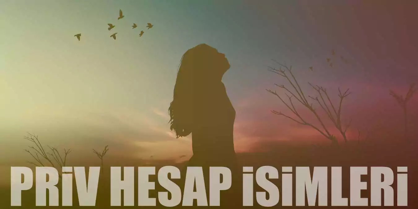 Priv Hesap İsimleri | Instagram-Facebook-Twitter Özel Nick