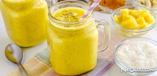 Ananaslı Baharatlı Smoothie Tarifi