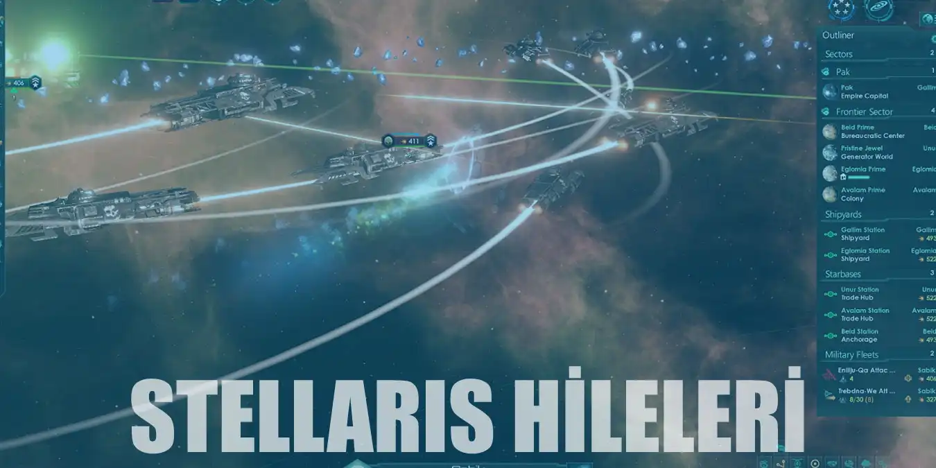 Stellaris Hileleri | Nüfus Puanı, Para ve Gemi Hilesi