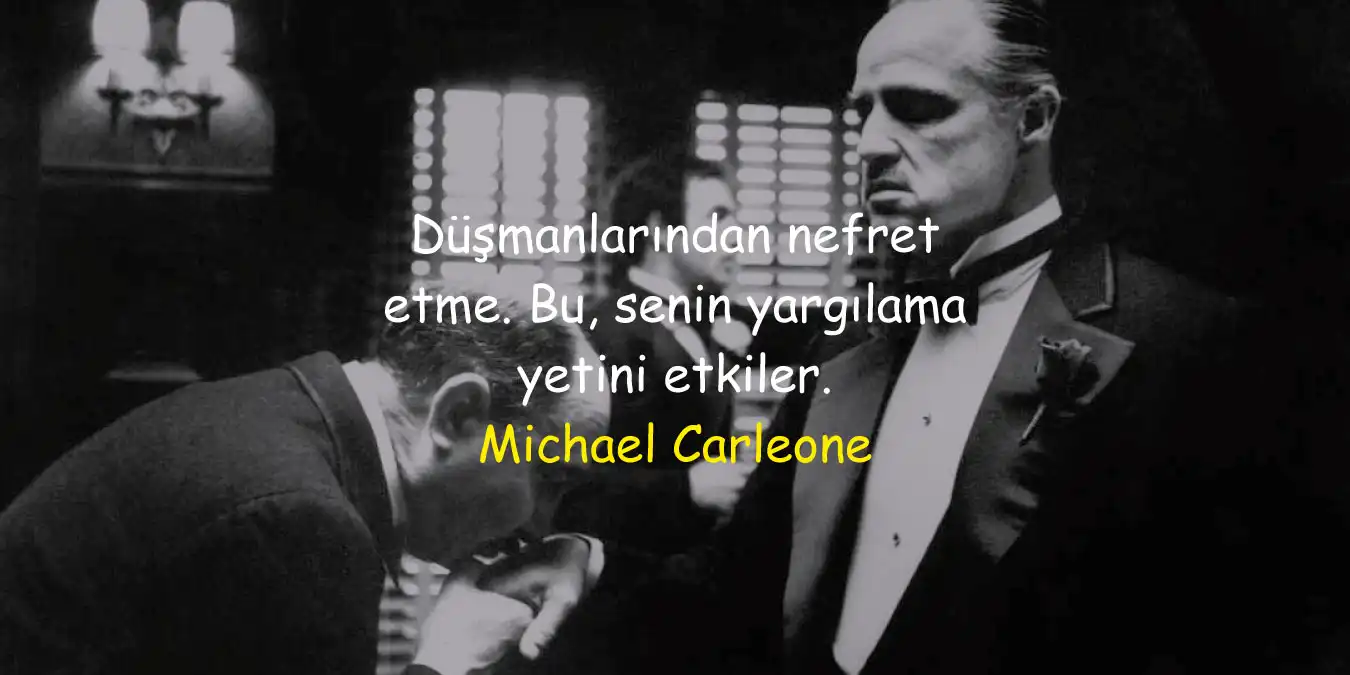 The Godfather (Baba) Film Replikleri | Baba Filmi Sözleri