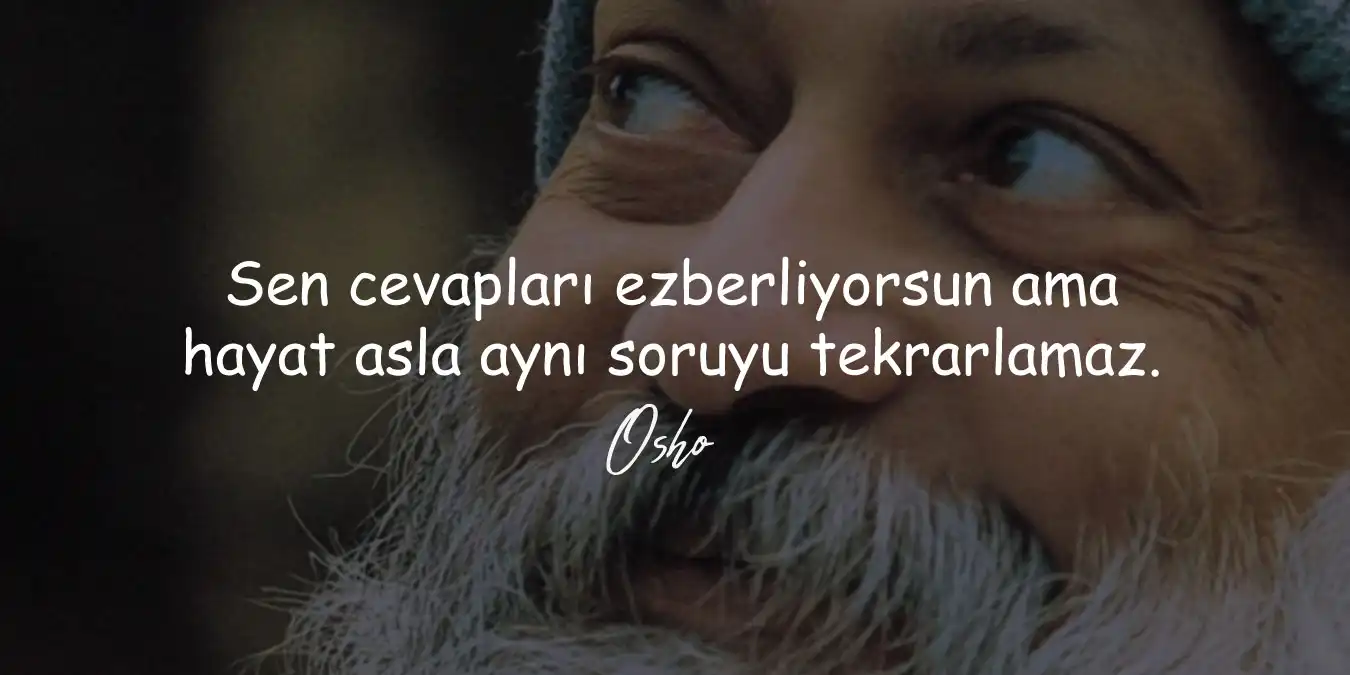 Osho Sözleri: Aşk, Özgürlük ve Farkındalık Üzerine İlham Verici Alıntılar