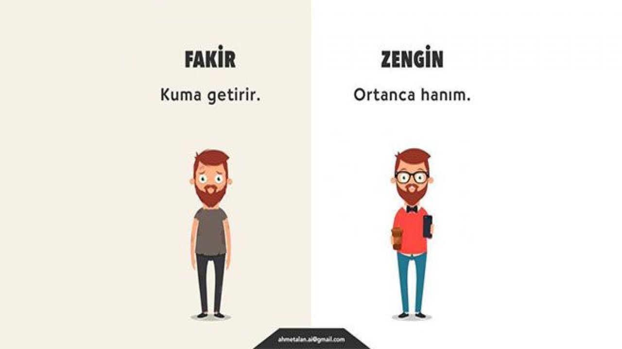 Fakir ile Zengin Arasındaki Fark