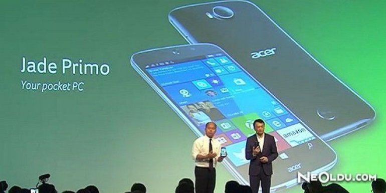 Acer Yeni Windows 10 Telefonunu Görücüye Çıkarttı