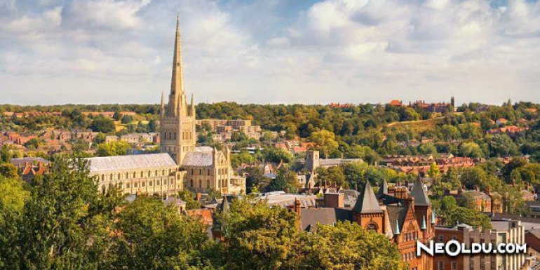 Norwich'te Gezilip Görülmesi Gereken Yerler