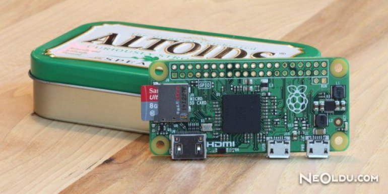 5 Dolarlık Fiyatıyla Raspberry Pi Zero Tanıtıldı