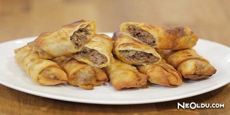 Kıymalı Cevizli Börek Tarifi