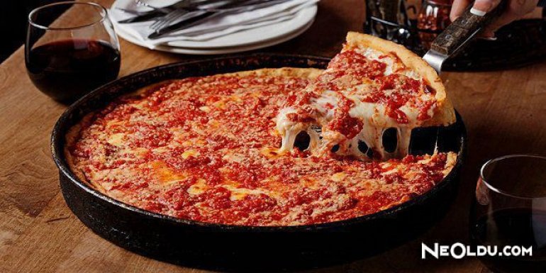 Chicago Usulü Pizza Tarifi