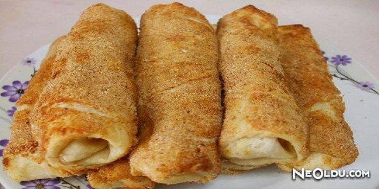 Patlıcanlı Kaşarlı Çıtır Börek Tarifi