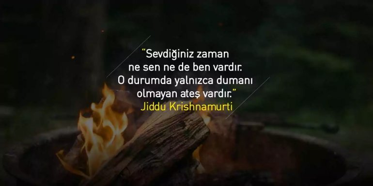 13 Yaşında Dünya Öğretmeni Olan Jiddu Krishnamurti Sözleri