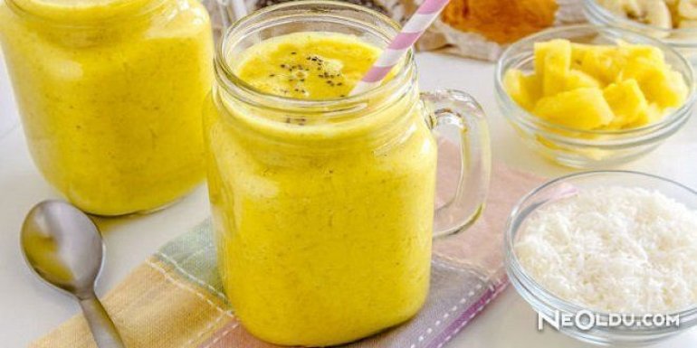 Ananaslı Baharatlı Smoothie Tarifi