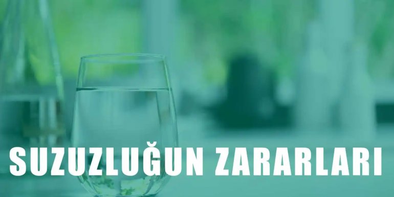 Susuzluğun Zararları Neler? Susuzluğun Belirtisi ve Etkileri