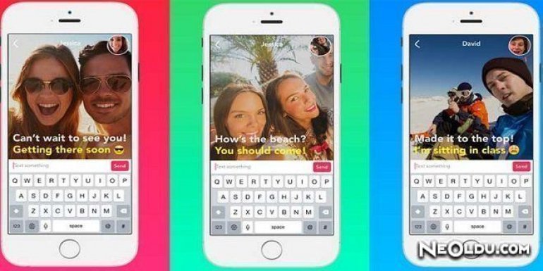 Snapchat'e Yeni Rakip Livetext!