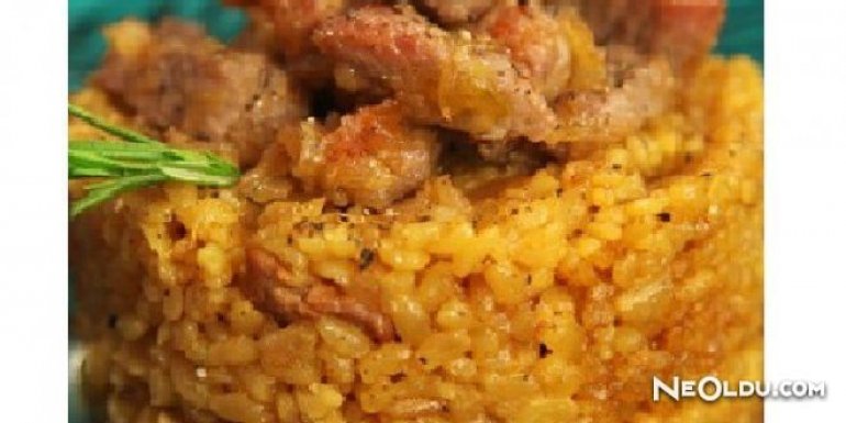 Zerdeçallı Bulgur Pilavı Tarifi